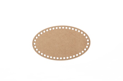 Base Oval com Furos - 40x24 cms