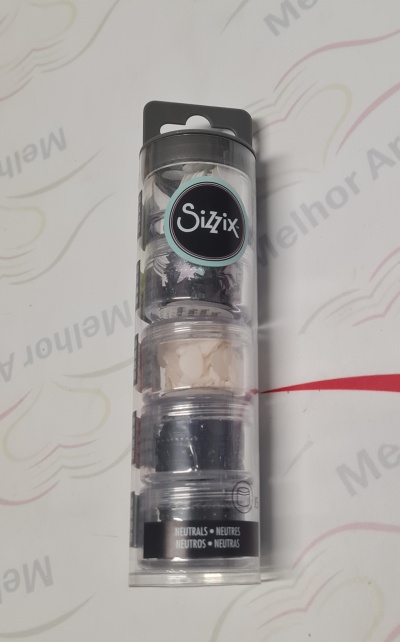 Conjunto de pérolas e lantejoulas Cores Neutras