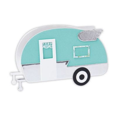 Sizzix Scoreboards L 3D Caravana (Camper 3d)