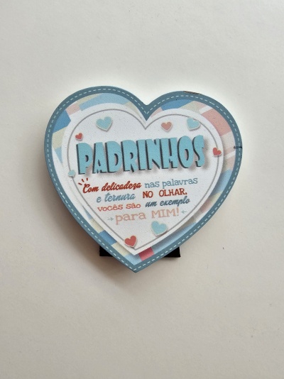 Placa Padrinhos