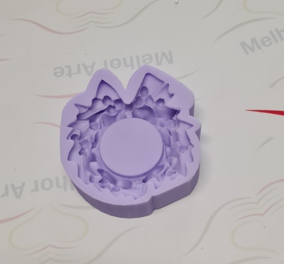 Molde Silicone Castiçal de Natal