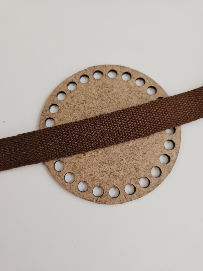 Percinta Algodão Castanho