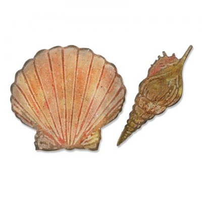 Sizzix Bigz / Texture Fades Conchas