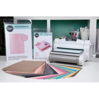 Sizzix • Big Shot Plus Com Kit de iniciação NOVIDADE
