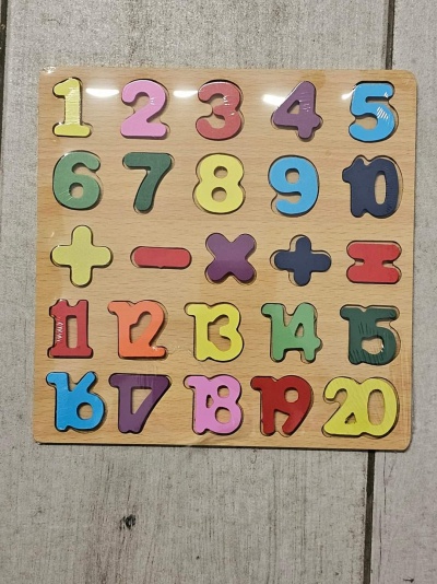 Puzzle Números e Operações