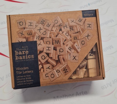 Letras Scrable 600 peças