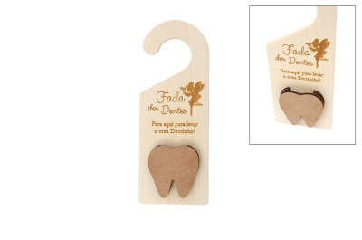 PLACA PORTA FADA DOS DENTES