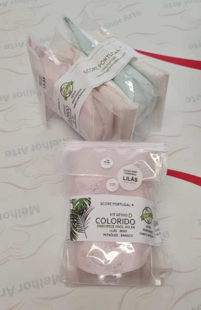 Kit de Gesso semihidratafo colorido D