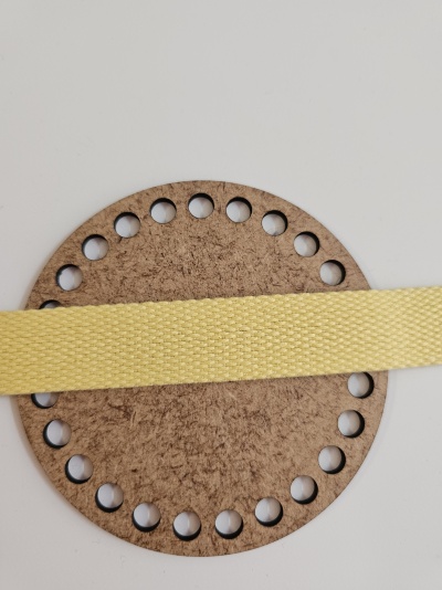 Percinta Algodão Amarela