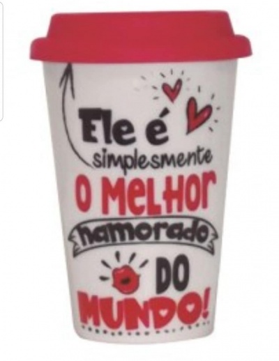 Copo Take Away Melhor Namorado do Mundo
