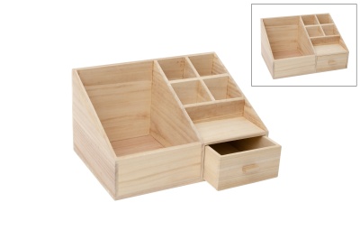 CAIXA C/DIVISORIAS E GAVETA