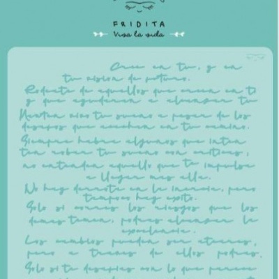 Stencil 15x15 | Manuscrito | Fridita