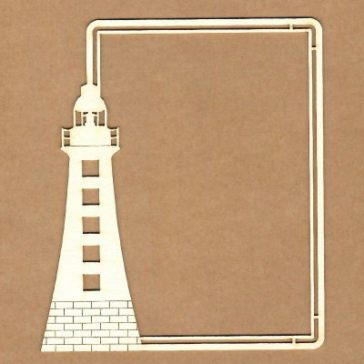 Chipboard | Moldura C/ Farol | Kora Projects