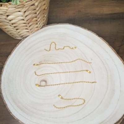 Correntes Bolinhas | Ouro