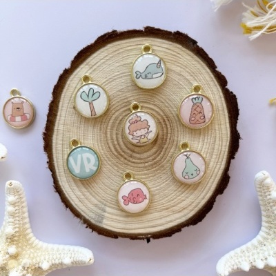 Charms Metálicos | Playa o Piscina