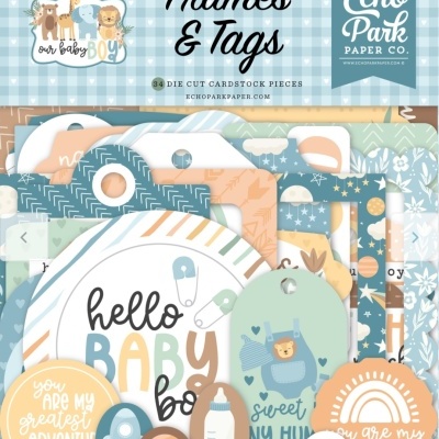 Die Cuts | Frams & Tags | Our Baby | Boy