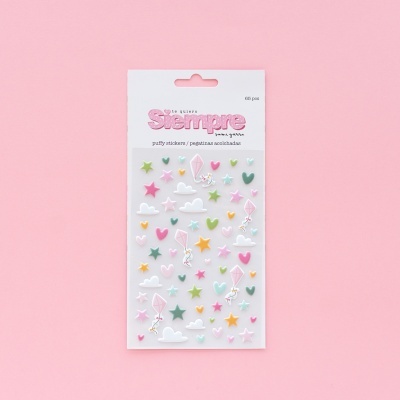 Autocolantes Puffy | Figuras | Siempre