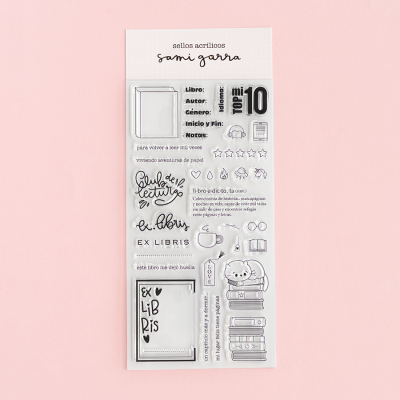 Carimbo Leitora | Báscos | Sami Garra