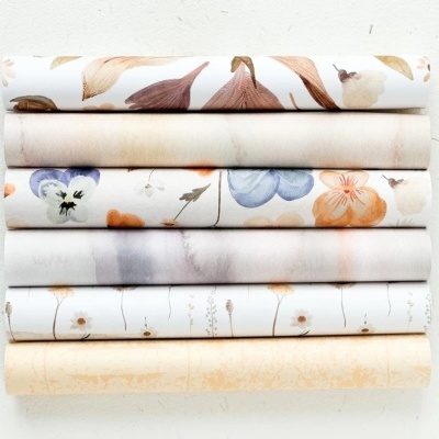 Pack 6 Papéis 12x12 | Peony | Cocoloko