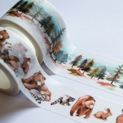 Conjunto Washi Tape | In The Forest | Craft Consortium