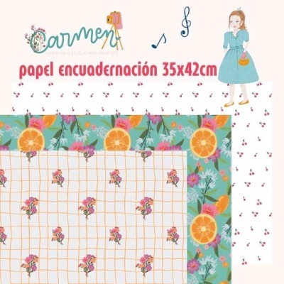 Conjunto Papéis Encadernação | Carmen | My Sweet Valentine