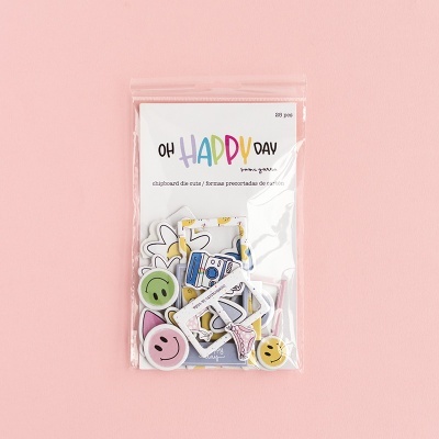 Die Cuts | Chipboard | Oh Happy Day | Sami Garra