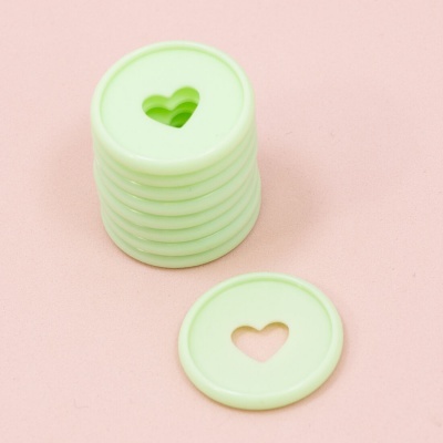 Anilhas Disco Verde Menta | M | Encadernação