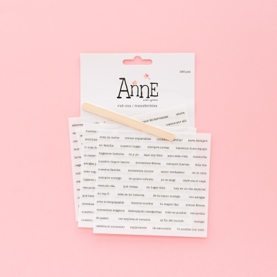 Rubbons Transferíveis | Anne | Sami Garra