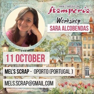 Reserva Workshop Presencial | Sara Alcobendas | Mel's Scrap