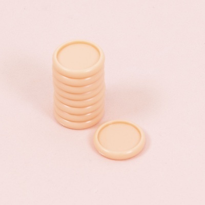 Anilhas Disco Rosa Baby | S | Encadernação