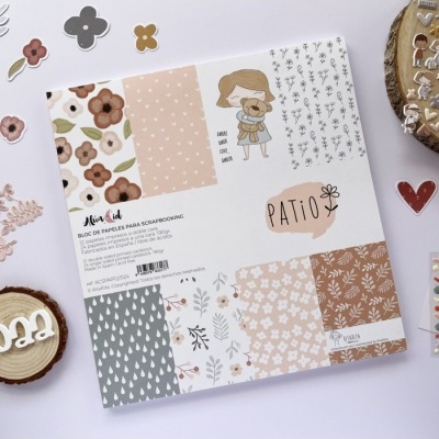 Bloco 36 Papéis | 12x12 | Patio