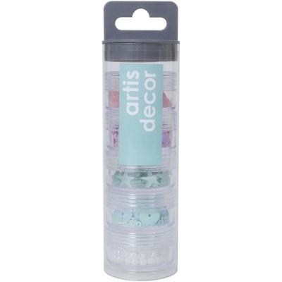 Conjunto 5 Caixas Lantejoulas | Rosas & Mint