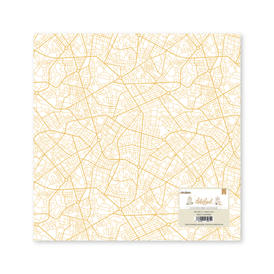 Papel Vegetal Mapa | Lala Land | Lora Bailora