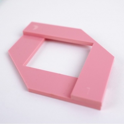 Esquina | Encadernação | Rosa