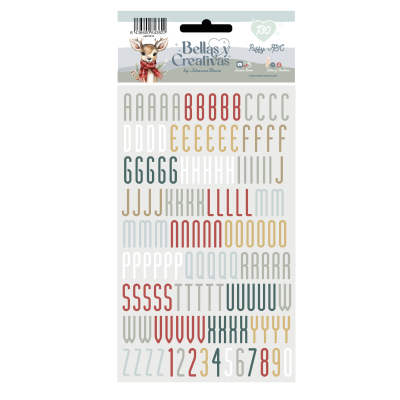 Alfabeto Puffy | Noel | Johanna Rivero