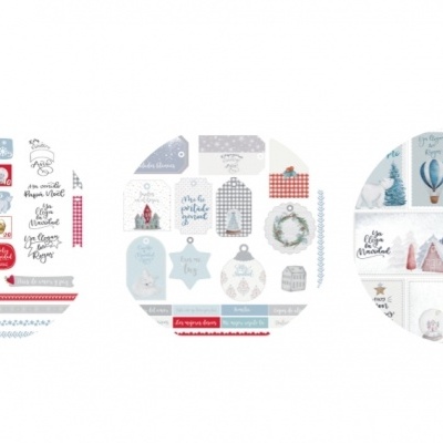 Kit Papéis Especiais | Conto de Natal | Mandarina&Lima