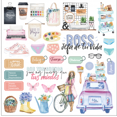 Chipboard | Ilustrações | Nuestros Camiños