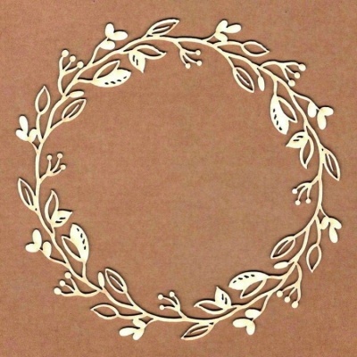 Chipboard | Moldura Alicia | Kora