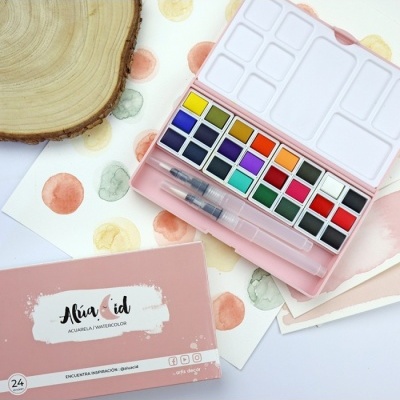 Caixa Aquarelas | Alua Cid