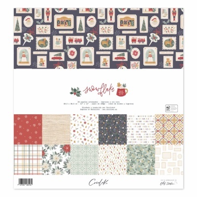 Bloco 12x12 | Snowflake | Cocoloko