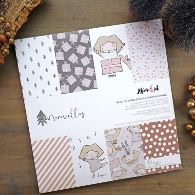 Bloco 12x12 | Maravillas Navidad | Alua Cid