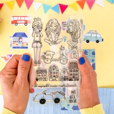 Carimbo Cidade | Culo Inquieto | Piccolina Brava