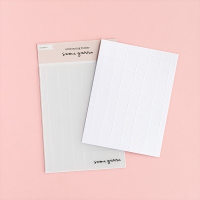 Placa Embossing | Linhas | Oh Happy Day | Sami Garra