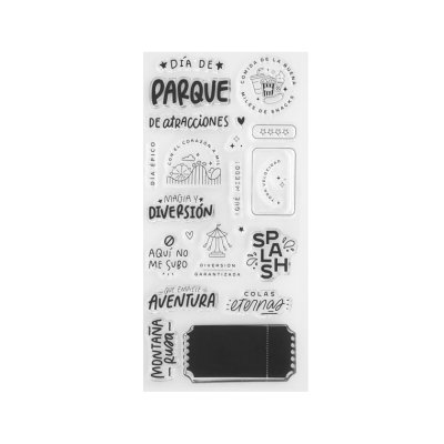 Carimbo | Parque de Diversões | Lora Bailora