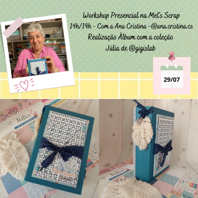 Workshop Presencial | Mel's Srap | Álbum