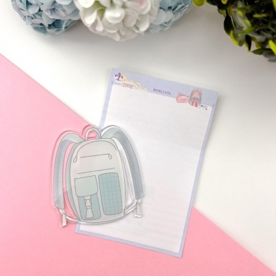 Metacrilato | Mochila Azul | Las tareas de hoy