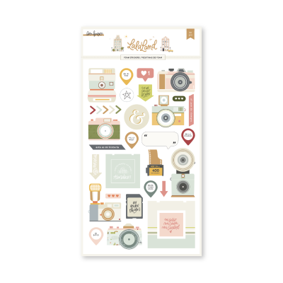 Autocolantes Foam | Lala Land | Lora Bailora