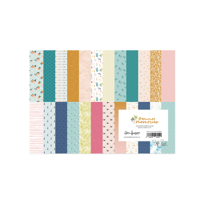 Bloco Pequeno | 24 Papéis | Summer Memories | Lora Bailora