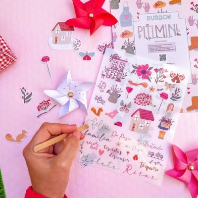 Rubbons Transferíveis | Pitiminí | Piccolina Brava