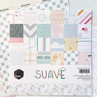 Bloco 12 Papés | 12x12 | Suave | Duna On